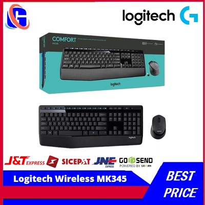 Logitech Wireless MK345 , MK 345 , MK-345 Combo Keyboard &amp; Mouse