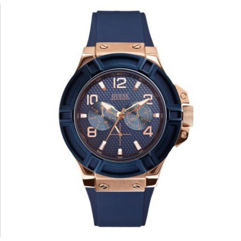 Jam Tangan Pria Guess W0247G3 Navy Original