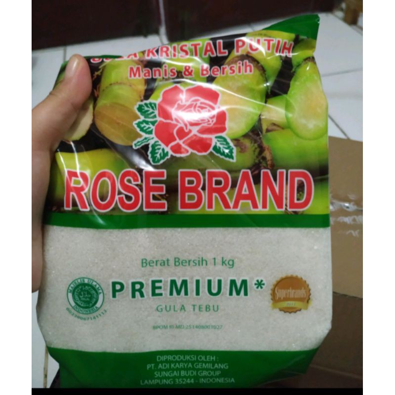 

GULA ROSE BRAND Kristal Premium 1KG