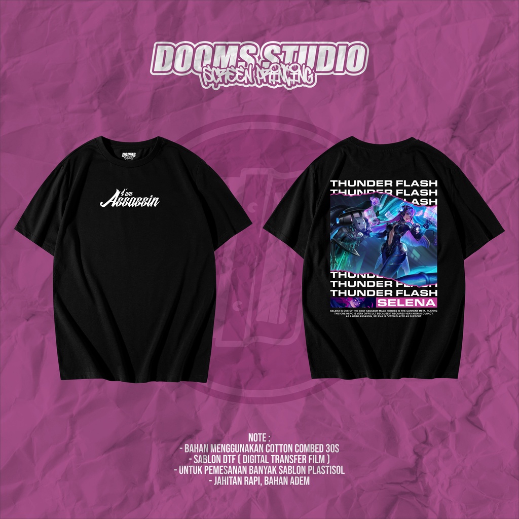 [PROMO] KAOS HERO ML SELENA // KAOS MOBILE LEGEND // KAOS GAMING // SELENA