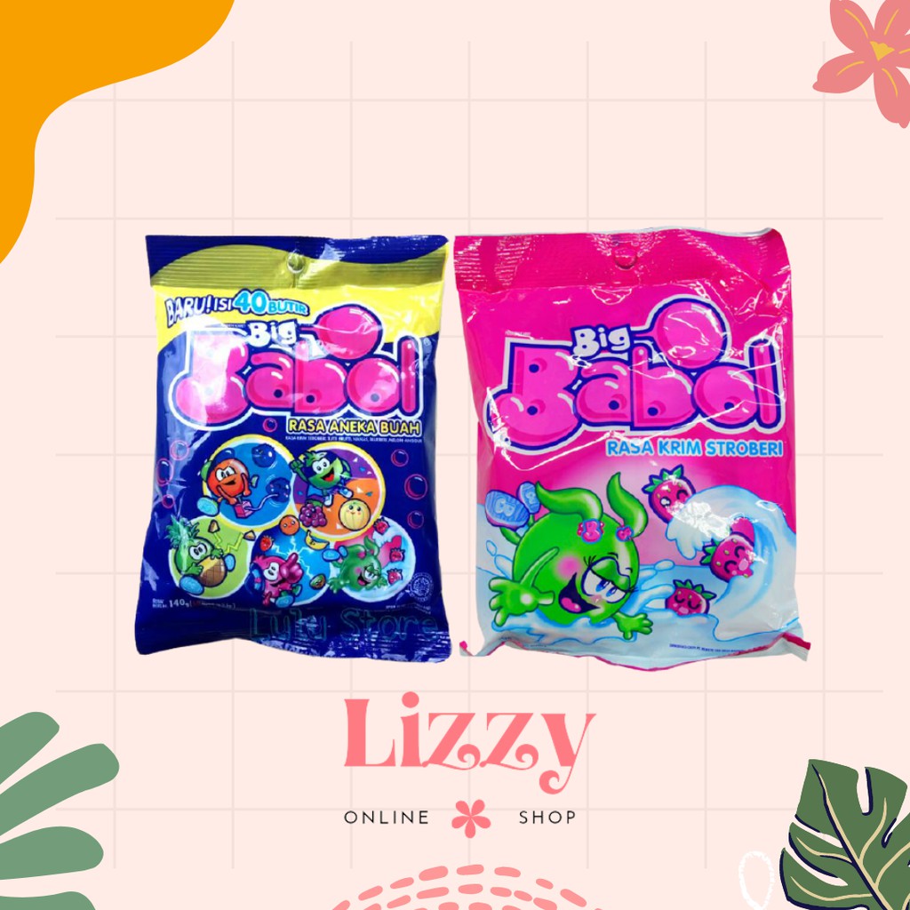 

Big Babol Permen Karet Kemasan 140g isi 40butir