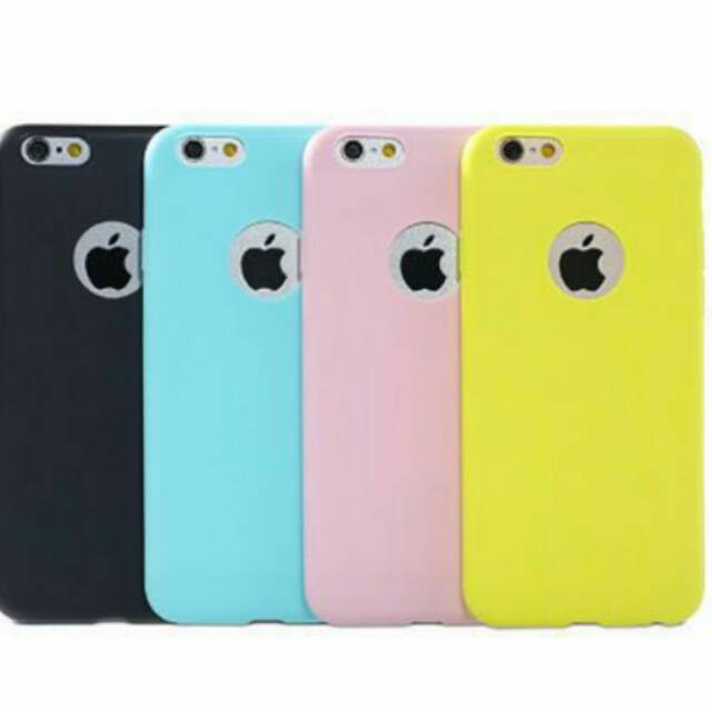 Case Iphone 6 / 6S / 6Plus - Silicon Jelly Lentur Lembut