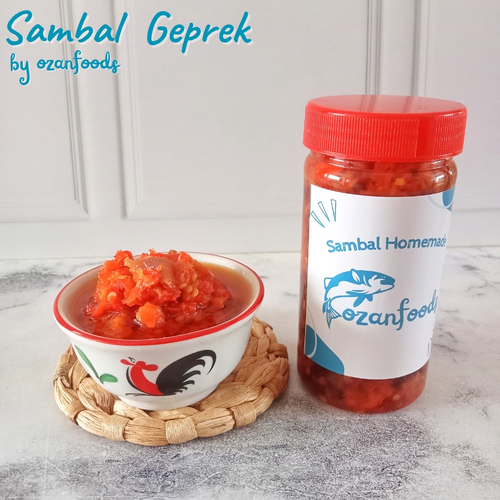 

Sambal Geprek Homemade 200ml