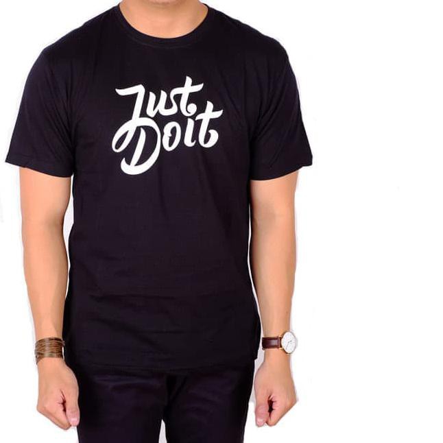 T Shirt Nike / Baju Kaos Pria Nike Hitam Polos Pendek Slimfit / Nike High Quality