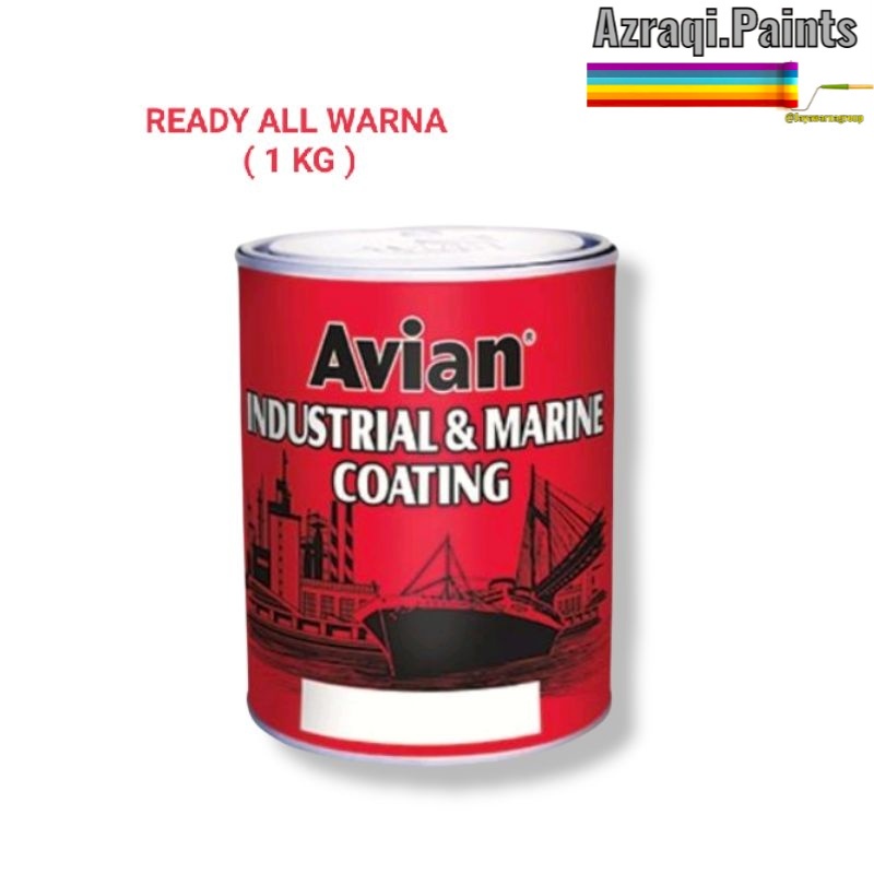 CAT KAPAL MARINE COATING CAT JALAN ROADLINE AVIAN INDUSTRIAL COATING ( 1 KG )