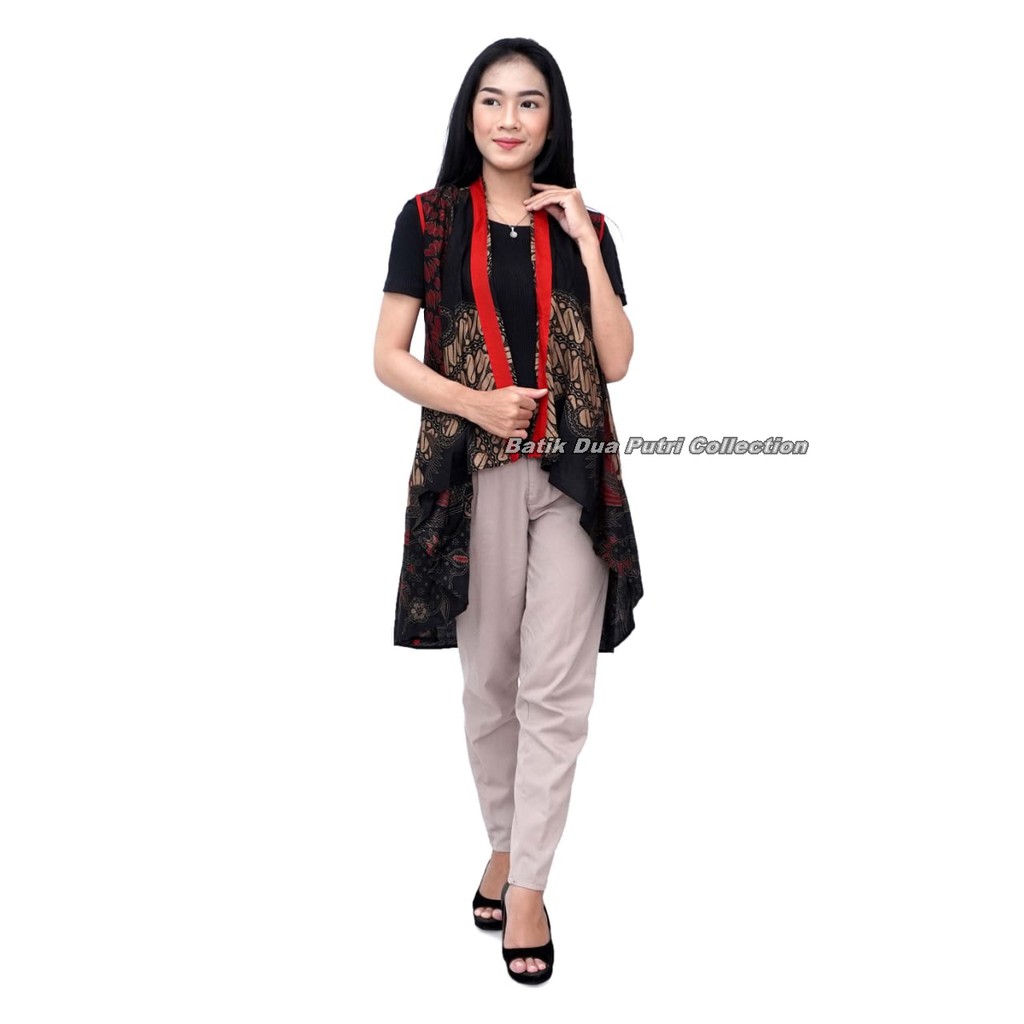 Batik Wanita Cardigan Outer Atasan Wanita Batik Dua Putri Collection SIZE S-M-L-XL-XXL-3L-4L5L