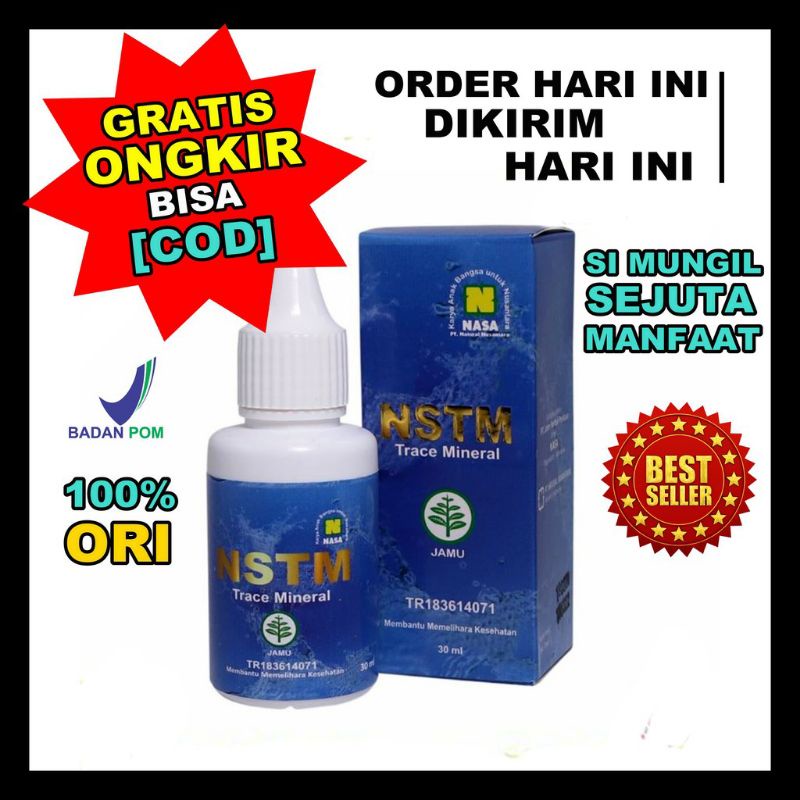 NSTM ORIGINAL/ NASA TRACE MINERAL 100% ASLI/ NSTM SEJUTA MANFAAT