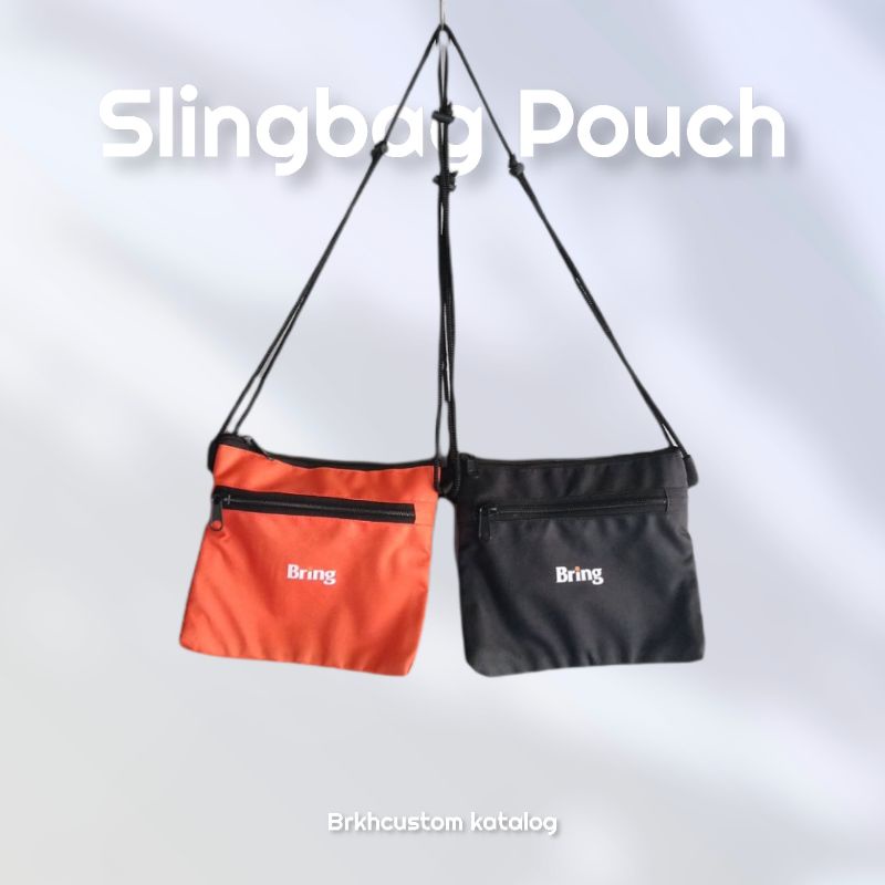 SLINGPOUCH | POUCH | Tas selempang | TAS BAHU | SHOULDERBAG | SLINGBAG PRIA DAN WANITA | BRING FANIA