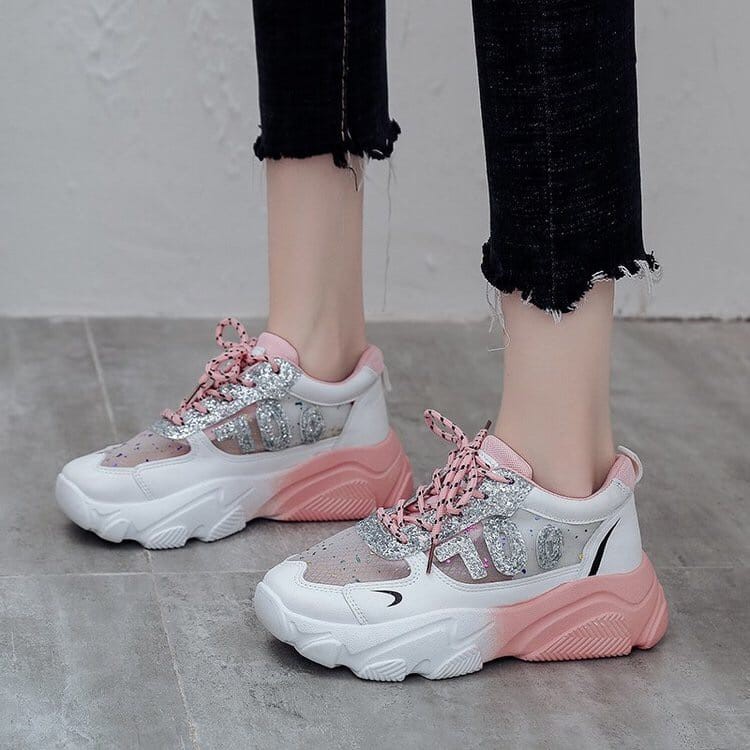 JeniBell - Sepatu Sneakers Wanita Import Julia / Sneakers Wanita Import-3