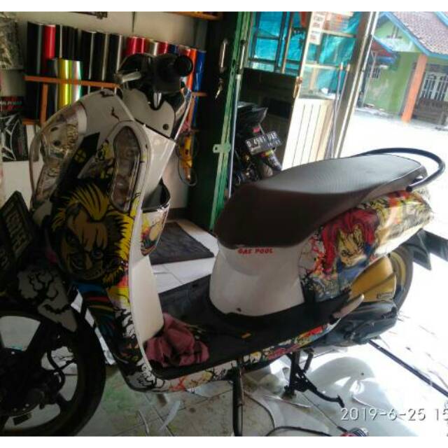 Decal scoopy th 2016 motif cuchky