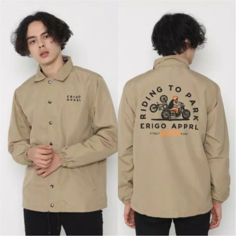 ERIGO COACH JAKET PARASUT KERAH