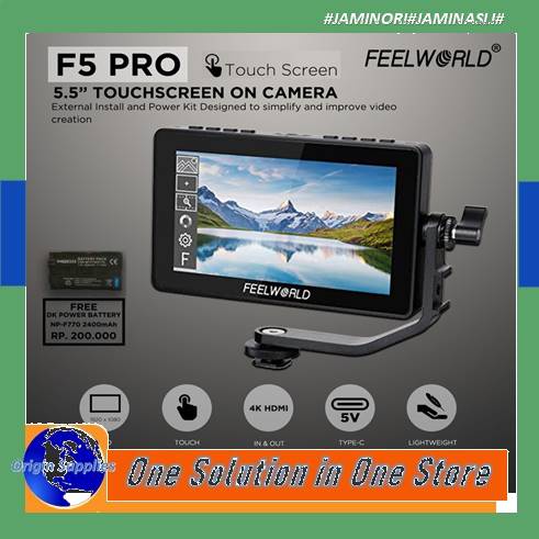 Feelworld Monitor F5 PRO 5.5" 4K HDMI