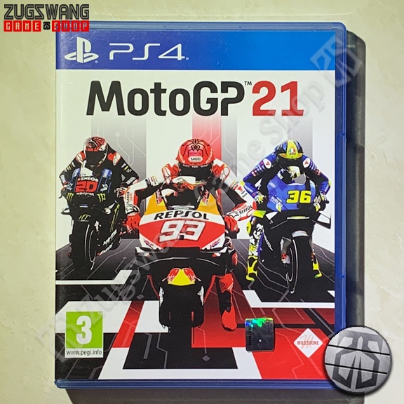MOTOGP 21 2021 kaset game bd ps4 ps playstation 4 2nd bekas