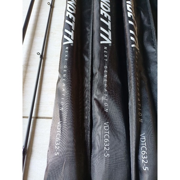 Alat pancing joran & gulung Abu Garcia Vendetta casting VDTC632 5