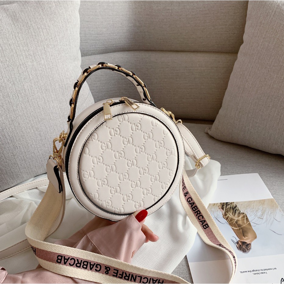 TFT AX9815 92385 AX385 D01 D50 B1496 E436 C571  (2 PCS MUAT 1 KG) Tas Selempang Wanita import Tas Bulat