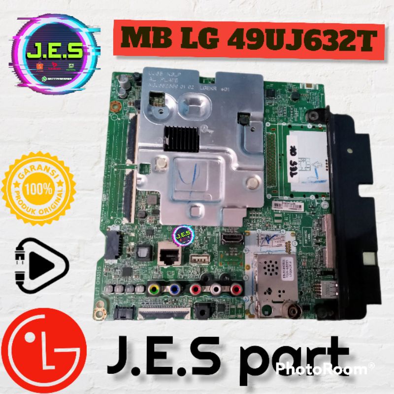 MB TV SMART LG 49UJ632T - 49UJ - MAINBOARD - MOBO TV LG 49UJ632 Socket kecil