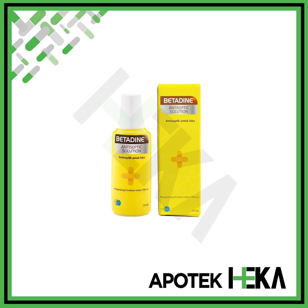 Betadine Antiseptik Untuk Luka - 15 ml (SEMARANG)