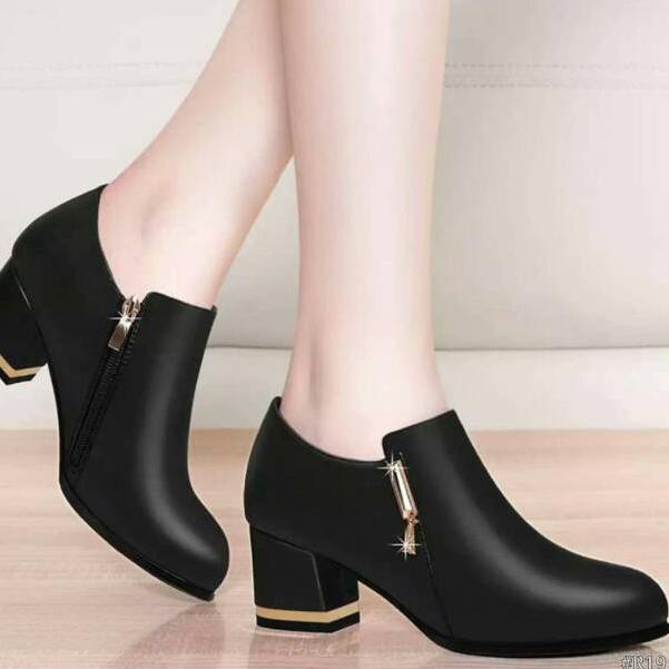 ► Sepatu wanita hak tahu boots R19 ☺
