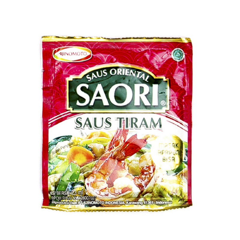 SAORI® Saus Tiram Sachet 23ml Saos Oriental Oyster Sauce