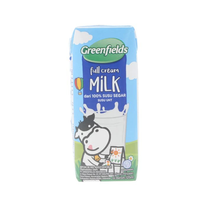 

MILK GREENFIELDS UHT FULL CREAM 125ML