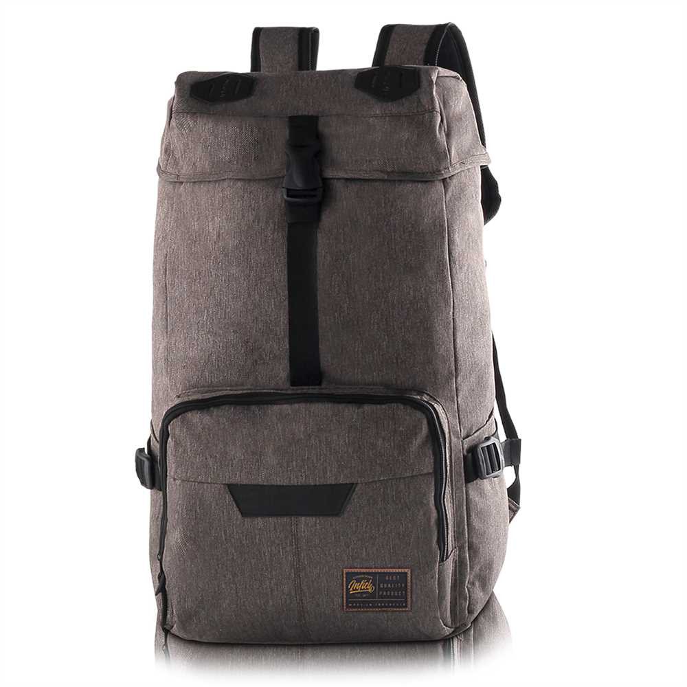 Backpack Pria Wanita Ransel Traveling Inficlo Original Tas Punggung Laptop Dolby Canvas