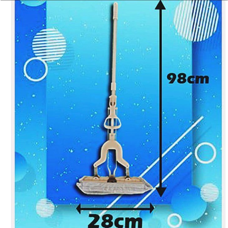 PEL LANTAI KARET MOP TARIKAN TUAS