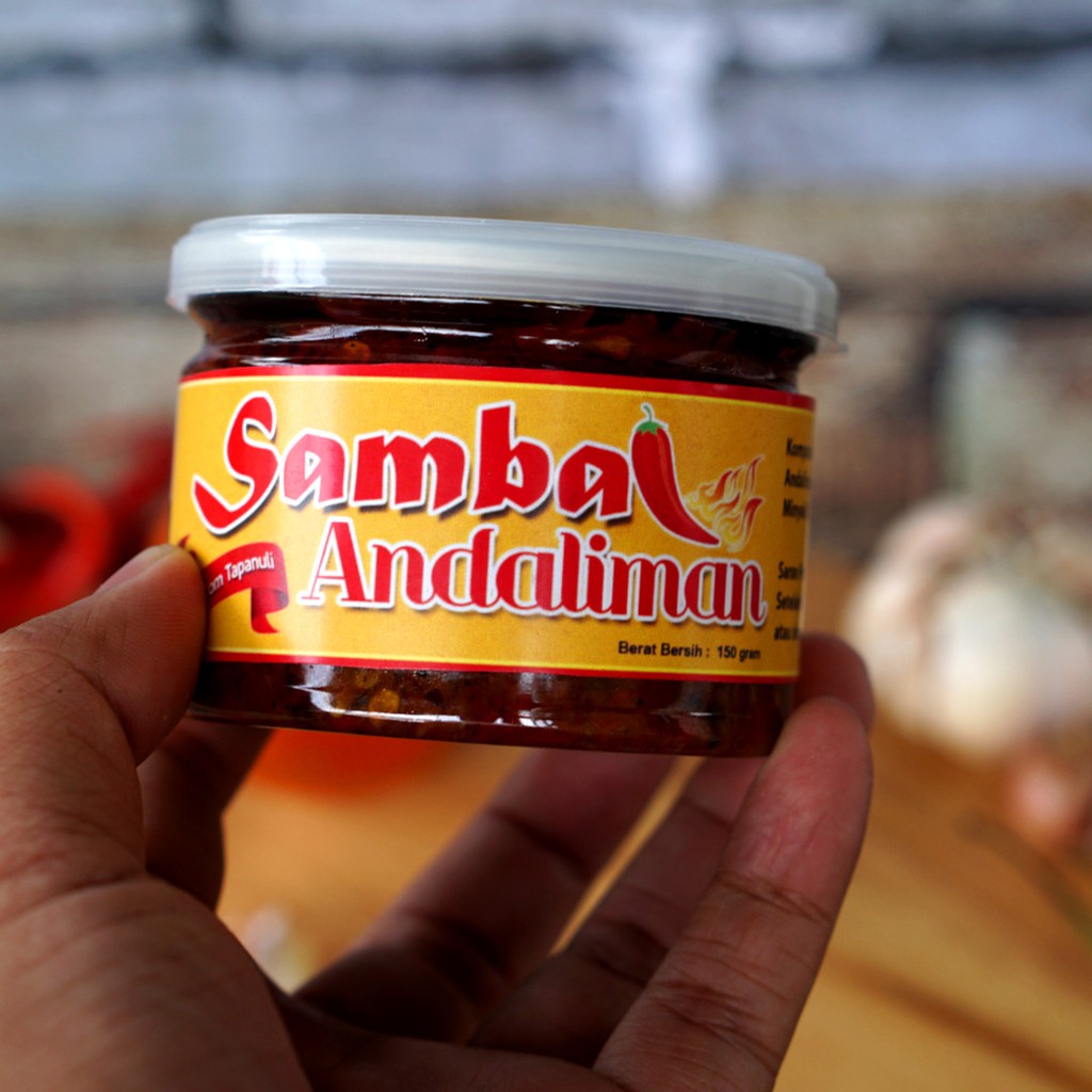 Sambal Andaliman Asli Medan Halal, Sambel Original Enak dan Lezat isi 150 Gr