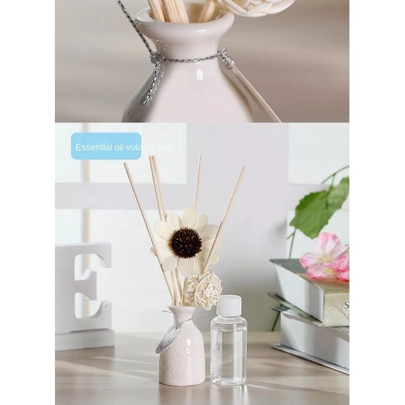 REED DIFFUSER STICK BUNGA LENGKAP DIFUSER PENGHARUM RUANGAN SET SOUVENIR KADO HADIAH LAVEFIRE