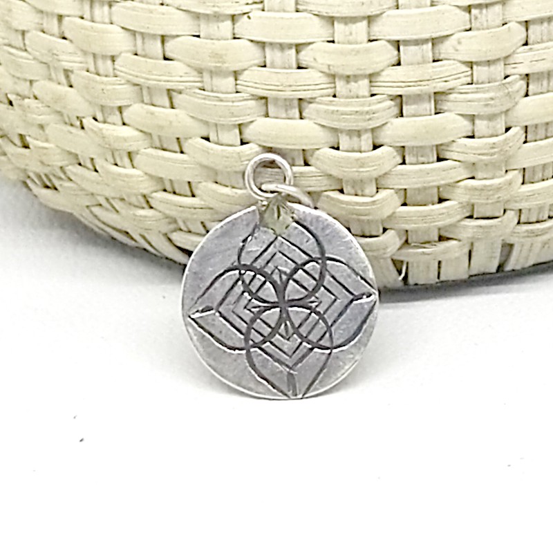 Liontin Mainan Kalung Pendant Perak Silver Bali Asli 925 Simbol Logo Polos