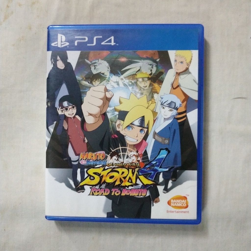 BD Kaset PS4 Naruto Shippuden Ultimate Ninja Ninja Storm 4 Road to Boruto