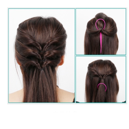 [ORGM] Alat Styling Aksesoris Rambut Alat Sanggul set 2 in 1 dan 4 in 1