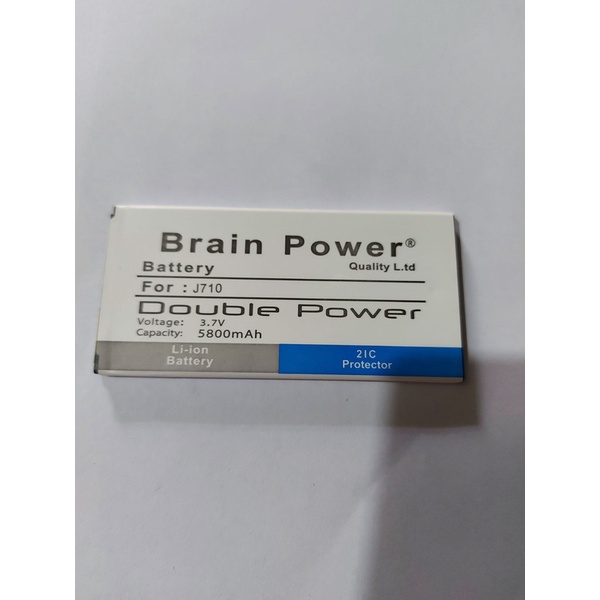 Battery Batere Batre Baterai Brain Power Samsung J710 J7 2016 EB-BJ710CBC EB-BJ710CBE