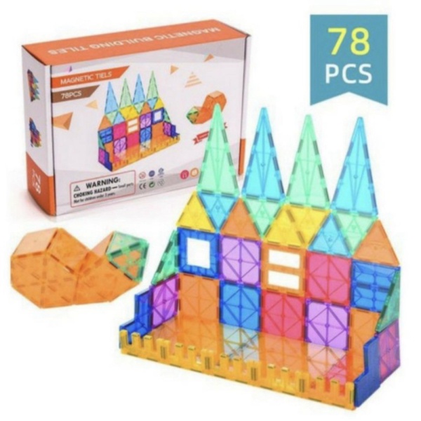 

Magnetic Tiles 78 pcs Murah