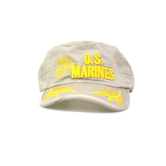 Super Murah! TOPI ARMY US MARINES COKELAT MILITRY HAT CAP OUTDOOR