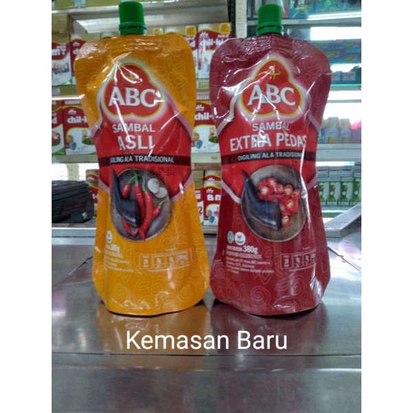 

ABC Sambal Extra Pedas | Sambal Asli Pouch 380g