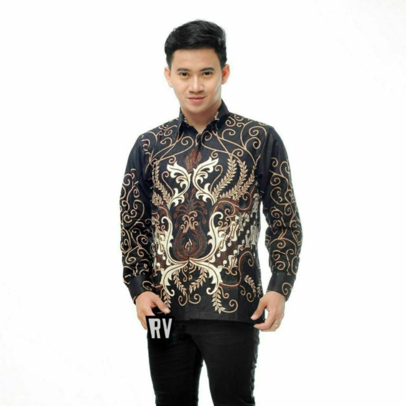 BATIK FINZA JAYA | BAJU BATIK PRIA Gus Azmi Syubbanul Muslimin Batik Katun Halus Hadroh Azzahir