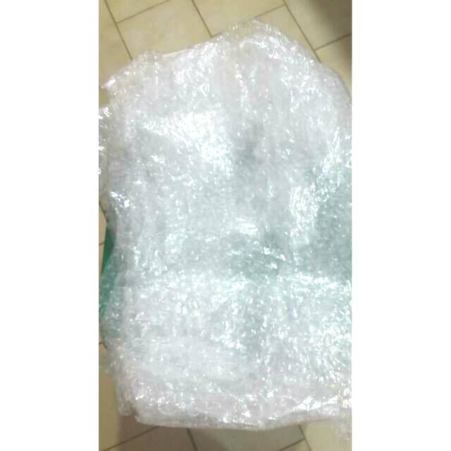 

Tambahan bubble wrap lebih aman
