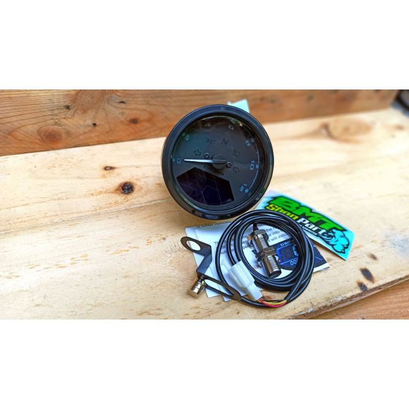 spedometer spedo babon import digital custom pnp vespa px cb gl megapro tiger rx king set sensor-1