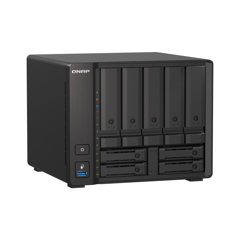 QNAP TS-h973AX-32G 9-BAY NAS 32GB RAM Server Storage Cloud TSh973AX