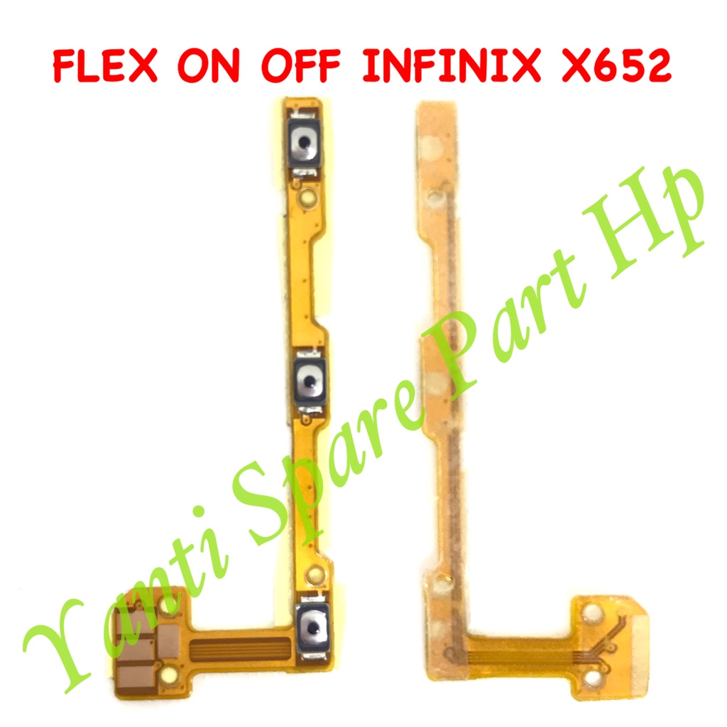 Flexible On Off Infinix S5 X652 Original Terlaris New