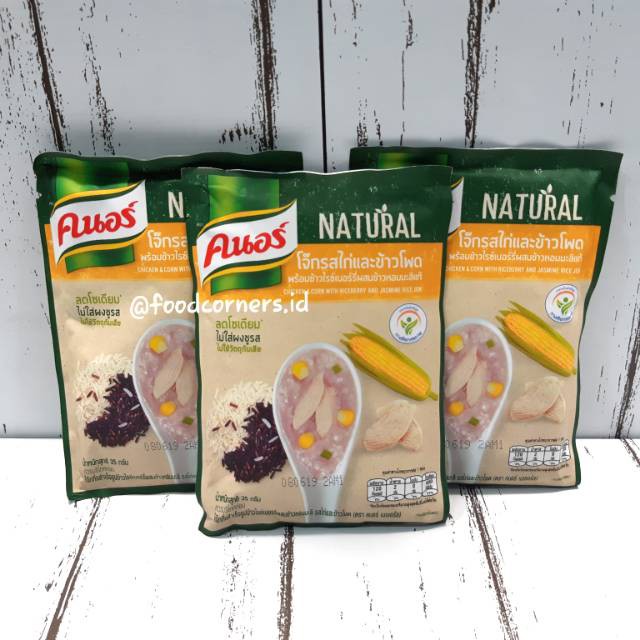 Knorr Chicken & Corn Porridge /Bubur Ayam Jagung /Bubur InstantThailand