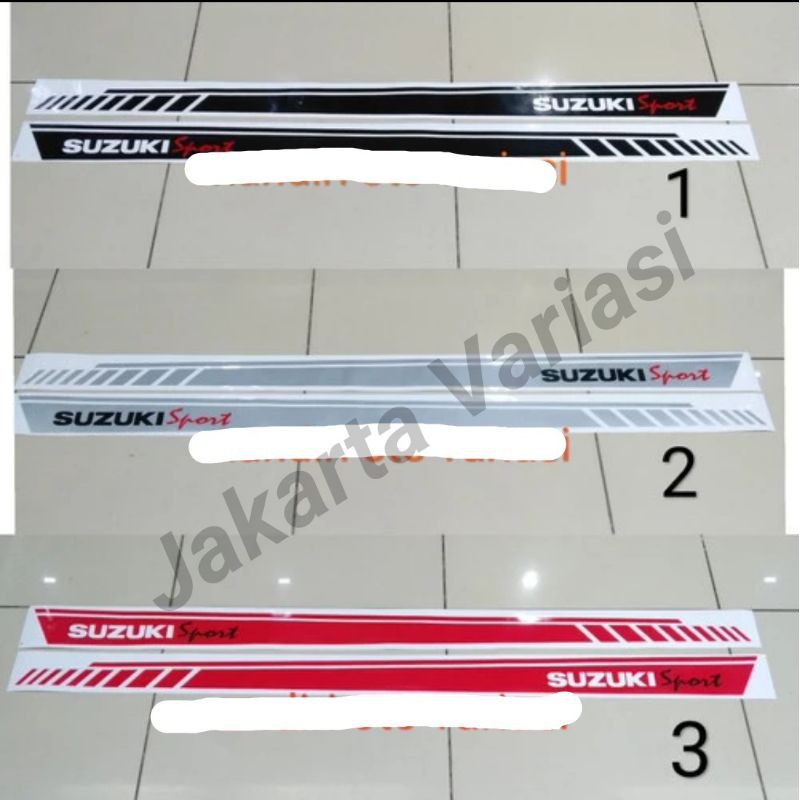 Stiker body mobil suzuki karimun