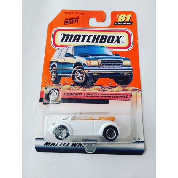 Matchbox Beetle Convertible