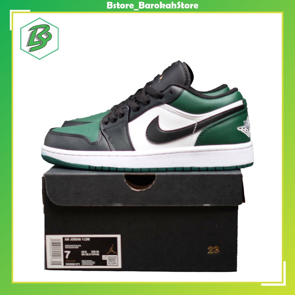 Air Jordan 1 Low Green Toe