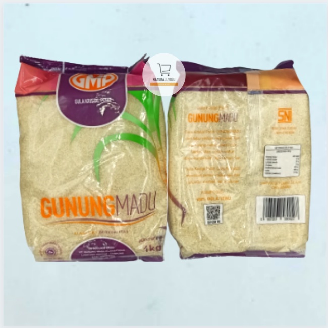 GMP Gula Pasir 1kg / Gula Kuning Kristal