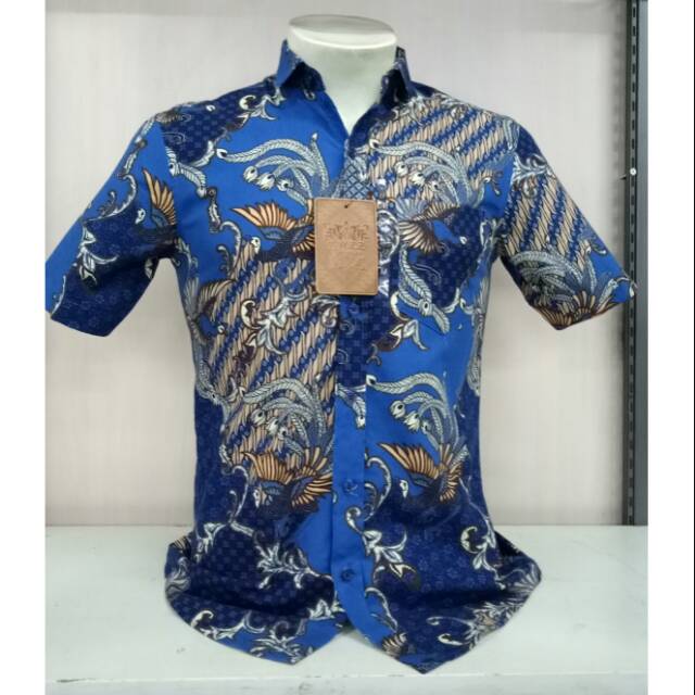 Damor kemeja batik katun size M,L,XL
