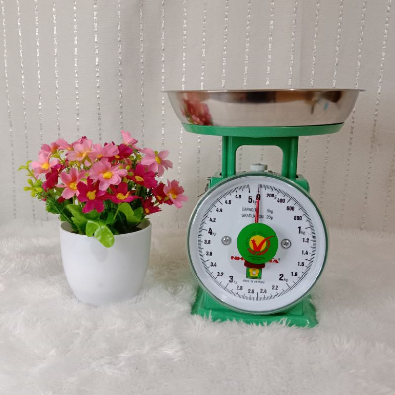 Timbangan NHON HOA 5 Kg | Timbangan duduk Vietnam