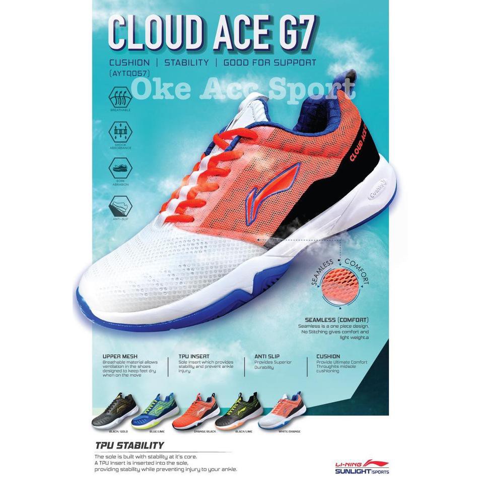 Promo Sepatu Lining Cloud Ace G7