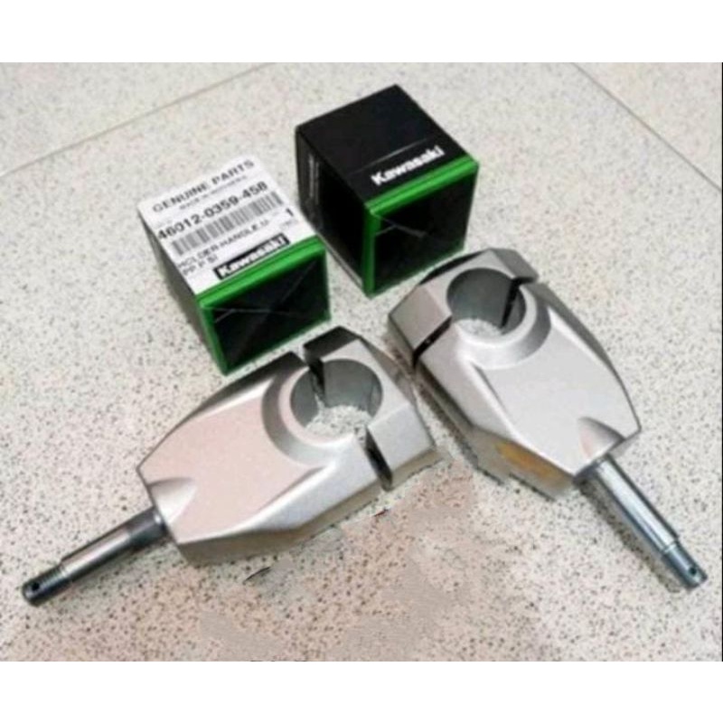 Raiser stang peninggi stang klx 150 bf original silver