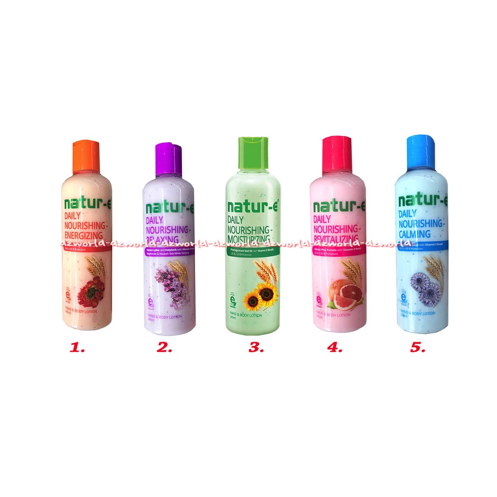 Natur-e Daily Revitalizing Hand&amp;Body 245ml Hand Body Lotion Nature Handbody